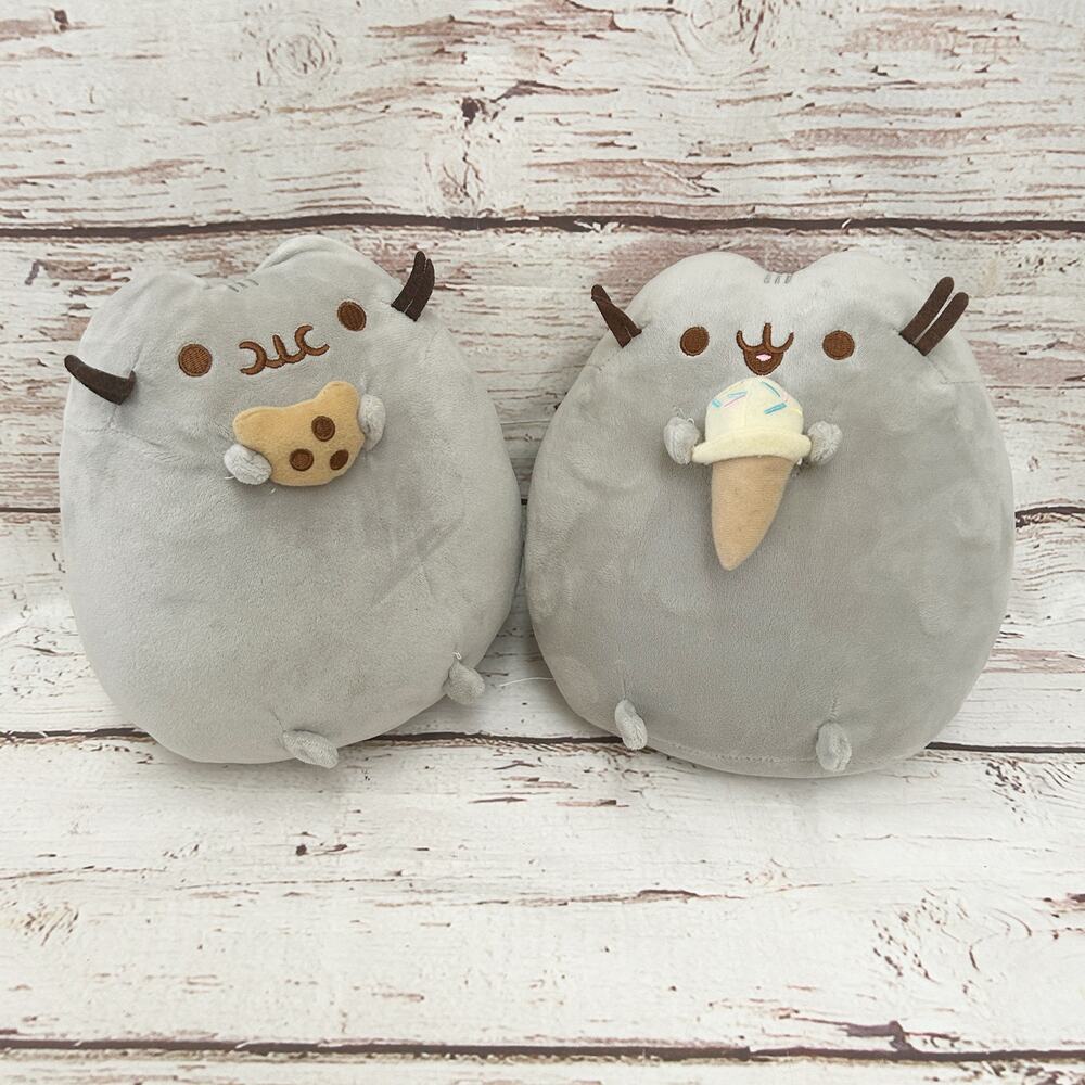 PUSHEEN THE CAT Cookie and Ice Cream Plush Set